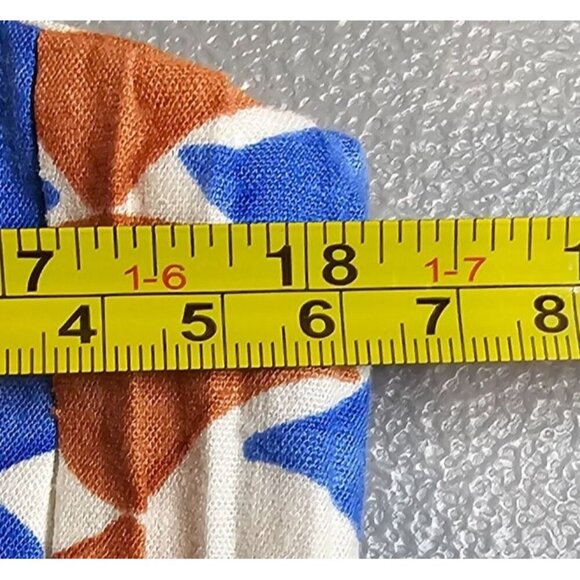 Anthropologie Maeve Womens 12 The‎ Ophelia Sleeveless Linen Slim Mini Dress NWT - Picture 10 of 15